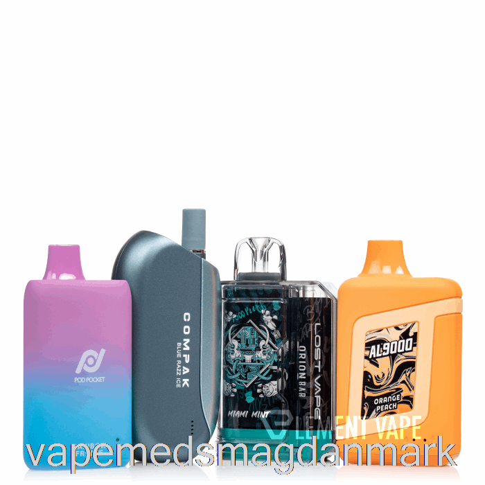 Vape Juice Mystery Engangs Vape Pack 4-pack Udgave